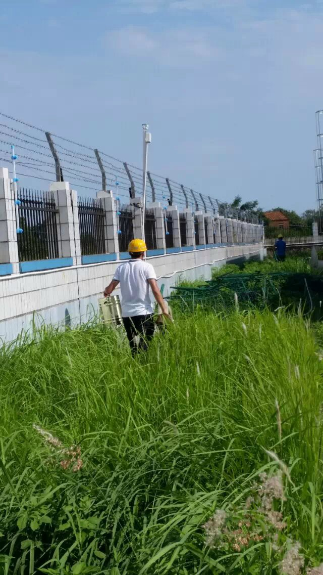 虎门海关电子围栏系统施工完毕(图2)