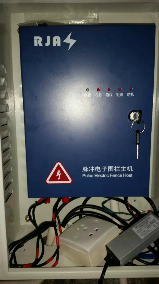 虎门海关电子围栏系统施工完毕(图4)