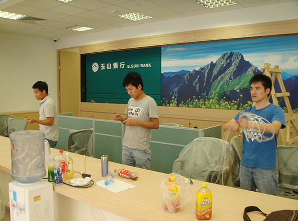 台湾玉山银行项目顺利完工并验收(图7)